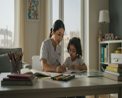 جليسة اطفال بالساعه بجدة السلامة