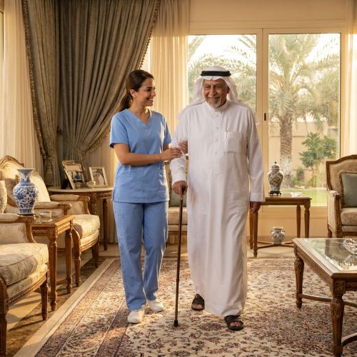 رعاية كبار السن بقيق