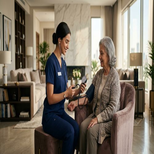 ممرضة منزلية بالشهر بالخبر العليا