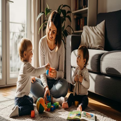 مربية أطفال بالشهر المزاحمية
